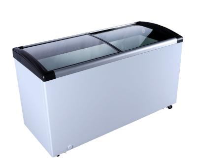 China Chest Freezer Ice Cream Freezer CA-196A Showcase Display Storage Vending Freezer for sale