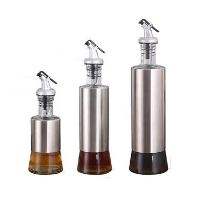 China Freshness Preservation Wholesale Salad Dressing Dispenser Leakproof Glass Bottle For Kitchen for sale