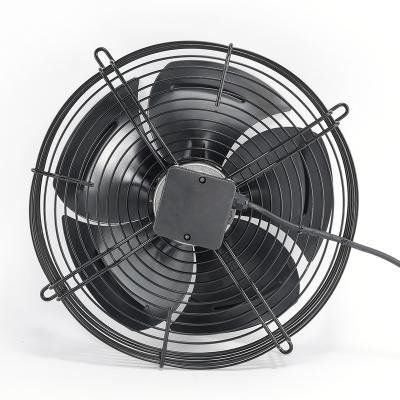 China Industrial Tooling AC 14inch 220V/380V Metal Blades Mesh Enclosure Type External Rotor Fan For Ventilation for sale