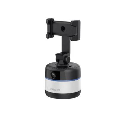 China New Design 360 Adjustable Auto Tracking Smart Shooting Phone Holder And PC Webcam For TikTok Youtube for sale