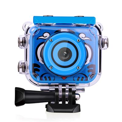 China Cute MP3 Camera 1.77 Inch Waterproof 30M Kids Action Camera 720P HD Kids Photo Camera MP3 Game Kids for sale