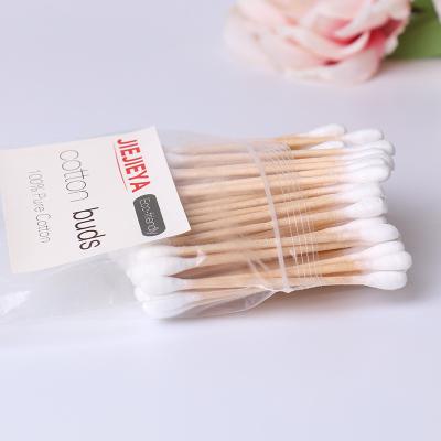 China Free Sample Disposable Household Organic Cotton Buds for sale