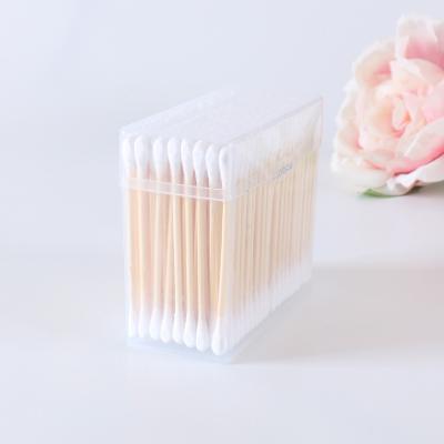 China Factory Disposable High Quality OEM For Daiso Q-Tips Cotton Bamboo Earbuds for sale