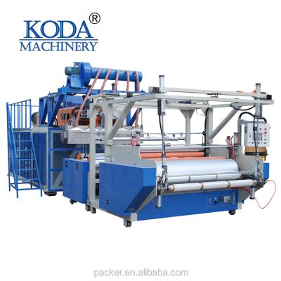 China Full Automatic Film Three Layer Coextrusion Stretch Cinema Machine for sale