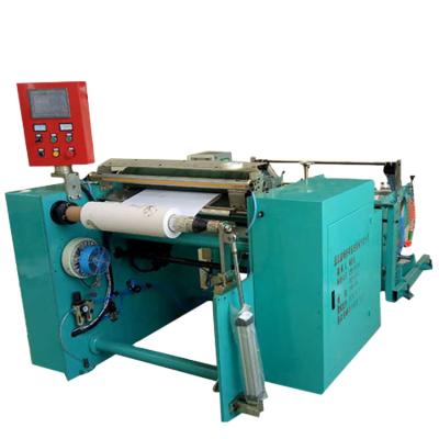 China Chemical machinery manufacturer stretch film rewinding machine slitter rewinder machine for sale