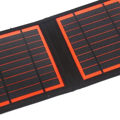 China SX 100W 220w 400w Mono USB Port Portable Foldable Solar Waterproof Charger Portable Solar Panel 210*105mm for sale