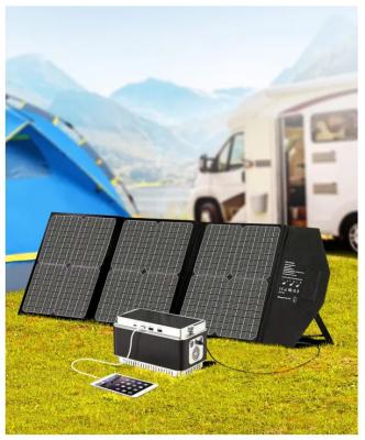 China 21w 60w 100w 120w 300w best portable flexible powerbank charger mono foldable solar panel 210*105mm for sale