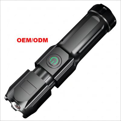 China New Emergency Style Mini Flashlight Tactical LED 2000lumen Flashlight Torch Light for sale