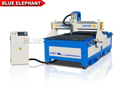 China 220v Sheet Metal Plasma Cutting Machine Cnc System HIWIN/PMI Rail Linear Bearings for sale