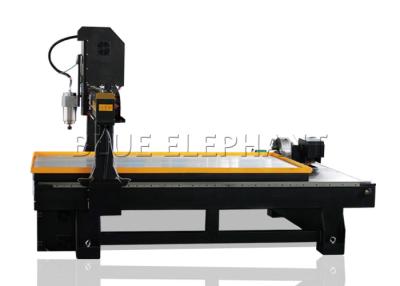 China Tischplatte CNC-Router-Stein-Ätzmaschine, 4 Achsen-Graviermaschine 5,5 Kilowatt-Delta-Inverter zu verkaufen