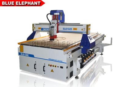 China High Precision Mdf Cnc Router Wood Engraving Machine Italy HSD Air Cooling Spindle for sale