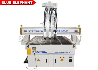 China Pneumatische multi- Kopf CNC-Router-Graveur-Maschine mit 3 U/min der Spindel-0 - 18000 zu verkaufen