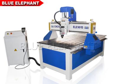 China Het Aluminiumsnijmachine van ELE 9015, de deurcnc van reclame 4 as houten router met Ce-certificaat Te koop