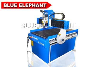 China ELE 6090 4 Axis Cnc Router Advertising Engraving Machine With Rotary Device for sale