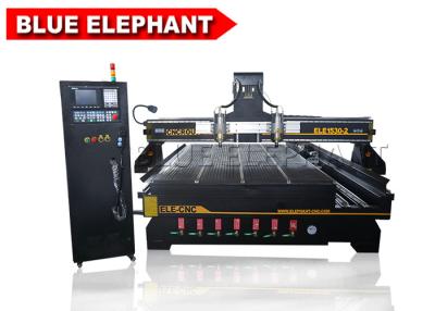 China Multi Hauptstich hölzerne cnc-Routermaschine mit 4. Achse, Türholzmaschine zu verkaufen