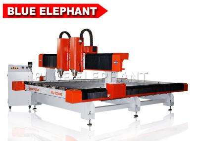 China Unterschiedliche Köpfe 2030 Steintrennmaschine, schnitzender Steinsteinrouter des Doppelten Maschine cnc/cnc zu verkaufen