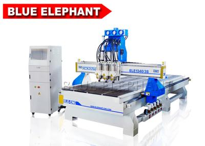 China Multi- Kopf 1340 CNC-Router Cnc-Schneidemaschine-Entwurf für Holztür-Stuhl-Kabinett zu verkaufen