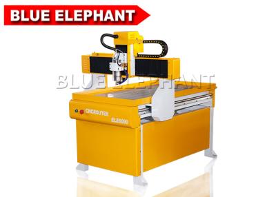 China Portable 4 Axis 6090 Mini Cnc Pcb Router / Math3 Cnc Controller Router With Rotary Device for sale