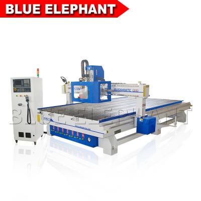 China 2040 Woodworking Cnc Router Automatic Tool Change With Cnc Router For Making Wood Door for sale