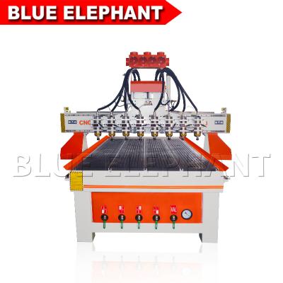 China Heavy Duty Wood Cutting Cnc Router Machine , Cnc 3d Wood Carving Machine DSP Control System for sale