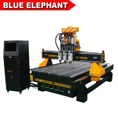 China Spindeln Chinas drei CNC-Maschine Ele1325-3s lärmarmer CNC-Router-Preis zu verkaufen