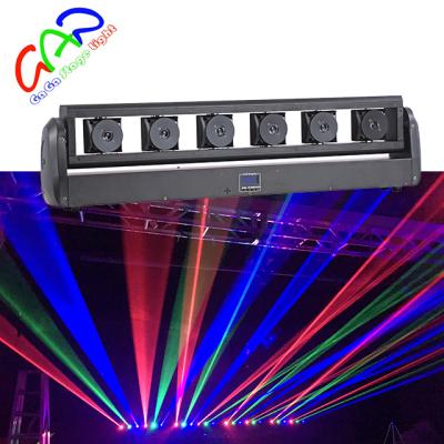 China Wedding Decoration 6 Eyes Stage Light Laser Light Disco 91*14*22cm for sale