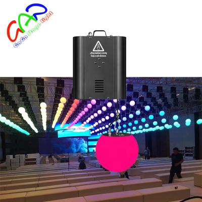 China stage wedding stage show rgb led dmx light kinetic system led lifting ball for sale