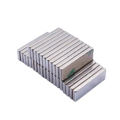 China Industrial Rectangular High Quality Neodymium Magnets Diameter 30mm Super Magnet Block for sale