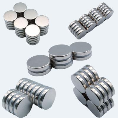 China Hot Sale N52 Neodymium Magnet Disc Neodymium Disc Neodymium Magnet Manufacturer Industrial Magnet for sale