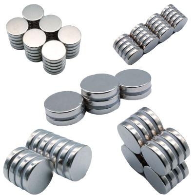 China Custom Strong Permanent Precise Industrial Magnet Disc Neodymium Magnet 25mm Rare Earth Magnetic Materials for sale