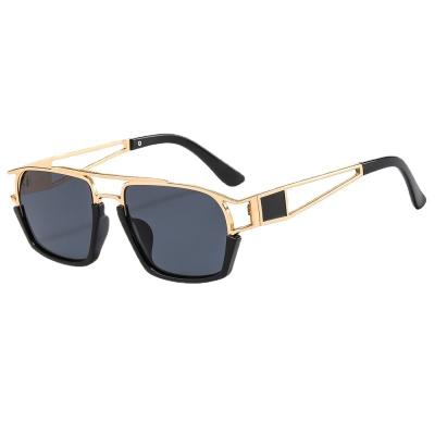 China Fashion Sunglasses Shape Gafas Lentes De Sol Unisex Other Metal Sun Glasses Uv400 for sale