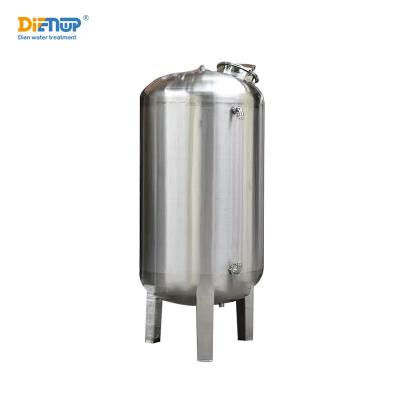 China Good pressure bearing 5000 liters ss ss304 stainless steel pressure media water sand filter chinese tank manufacturer for sale