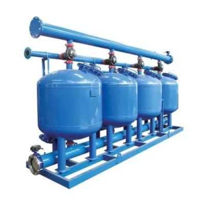 China High Quality Activated Water Filter Treatment Equipment Carbon Steel Water Sand Media Filter Price 30000 Liter Tanks For Water Treatment for sale