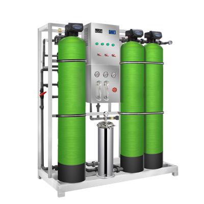 China Hotels 500liter/hour RO Water System Reverse Osmosis Equipment Membrane Machine For Water Desalination for sale