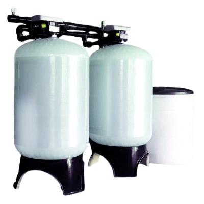 China Hotels 2TPH Food Grade Ion Exchange Resin Softener System Softening 500l/h Window Cleaning Residential for sale