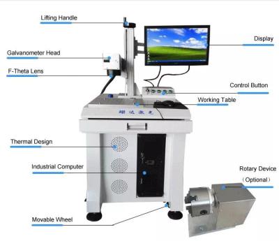 China Laser Color Laser Marking Machine Fiber Marking Laser 50w for sale