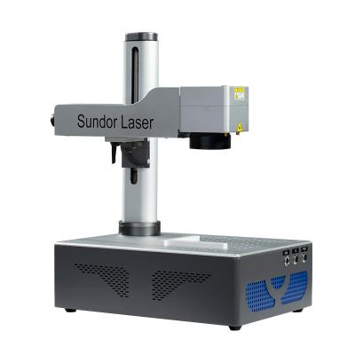 China Laser Marking Mini Mark Raycus 20W 30W Fiber Laser Marking Machine For iPhone for sale