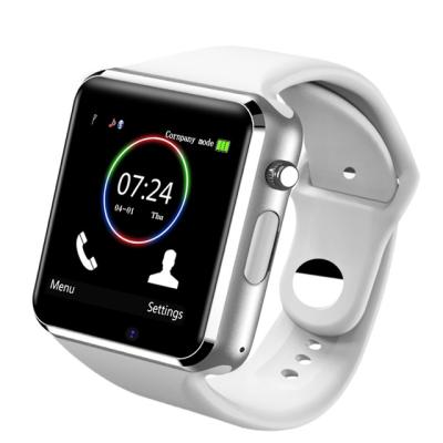 China Build in Smart Watch A1 Instant Sports Pedometer Wristwatch With SIM Camera Smartwatch For Android Smartphone for sale