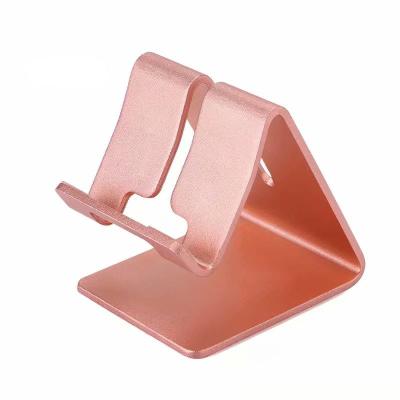 China Simple Fashion Mobile Phone Holder Desk Mount Aluminum Bracket For All Mobile Phones Mobile Phone Holder for sale