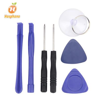 China ABS+metal 7 in 1 Disassemble Tools Cell Phone Repair Tools Kit Smartphone Screwdriver Opening Pry Set DIY Tools for iPhone for sale