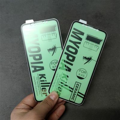 China Nano Tempered Ceramic Screen Protector Nano Film Korea For Green Nano Light Anti Tempered Screen Protector For iPhone 11 Film for sale