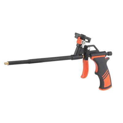 China Hot Sale Labor-saving Anti-Drop Leak Building And Construction Spray PU Foam Polyurethane Foam Gun Zinc Alloy Caulking Gun for sale