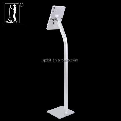 China Locking + Adjustable + Rotating Stand eStand BR22022A8 Security For 10.5” Samsung Tag A8 Floor Kiosk Adjustable Rotating Screen Display Enclosures for sale