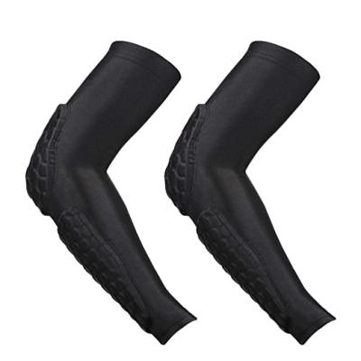 China Adult Sports Safety Elbow Support Compression Sleeve Pad Protector Armband Sleeve Protector Armband Sleeve For Basketball Bicycle for sale