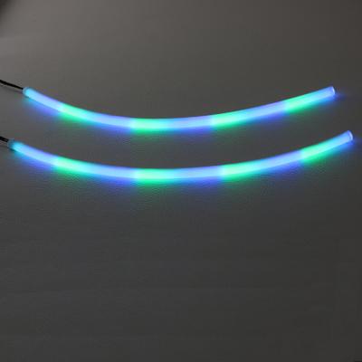 China Car RGB Light Chasing Colorshift LED Tube Chasing Strips Roller Coaster Daytime Running Light for sale