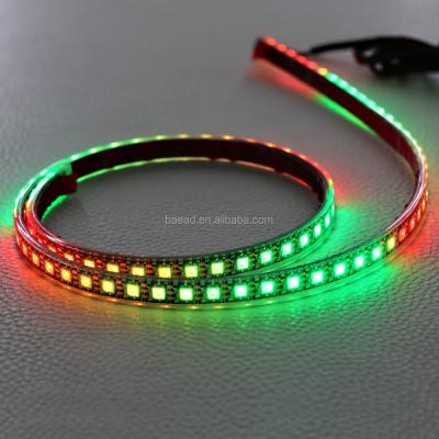 China Residential Universal Ip68 Waterproof Flexible LED Color Chasing RGB Strips Light Cheap Led Underglow Light Bars for sale