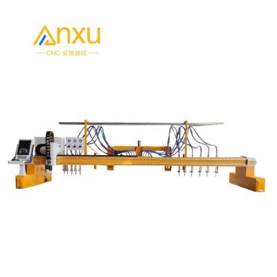 China Factory Gantry Multi Head CNC Flame Plasma Straight Steel Gas Cutting Machine for sale