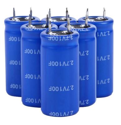 Chine Long faites un cycle les bonnes caractéristiques très réduites de la température de la vie 100f 2,7 V Supercapacitor à vendre