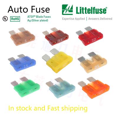 China Littelfuse 20A Yellow Blade Car Fuse 32V Dc 0287030.PXCN for sale