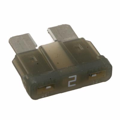 China automotive mini blade fuse Littelfuse 2A Grey Part No 0287002.PXCN for sale